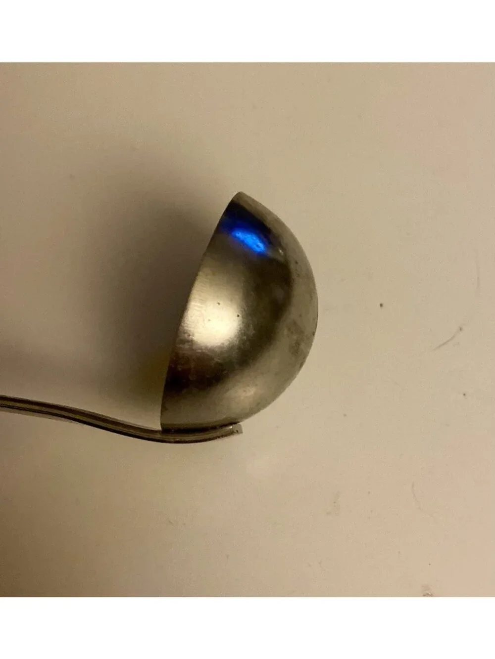 Vtg Vollrath Sauce Ladle Stainless Steel 1/2 Oz Kitchen Hooked 5800 Sauces Soup